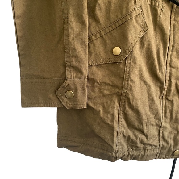 Ninexis NWT  Khaki Green Hooded Jacket Medium - Picture 7 of 11